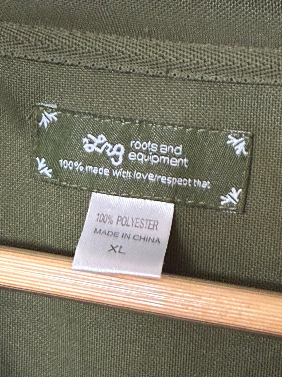 LRG Camo Track Jacket Y2K- XL