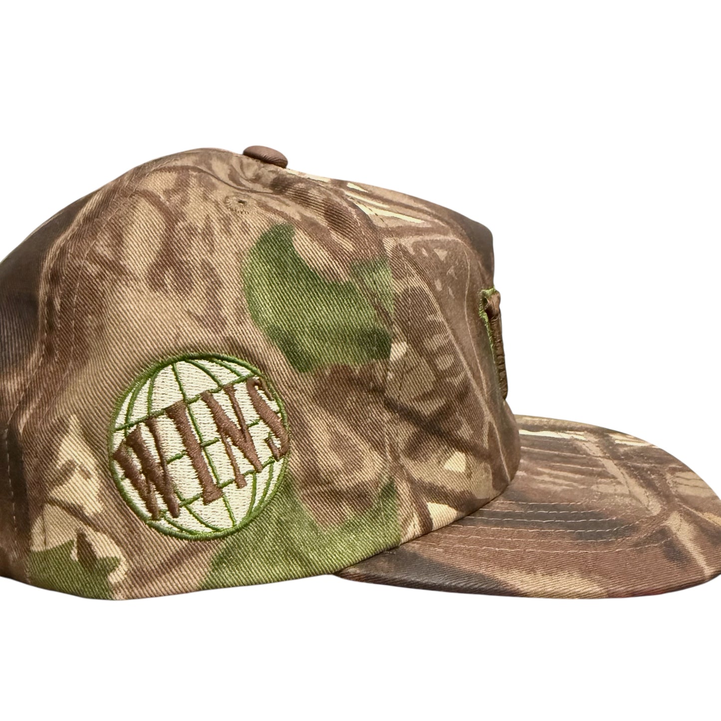WINS University Woodland Camo Snapback
