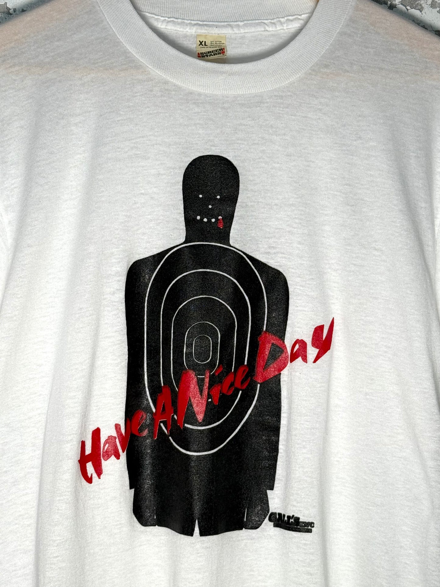 Have a Nice Day Target Practice Shirt - XL