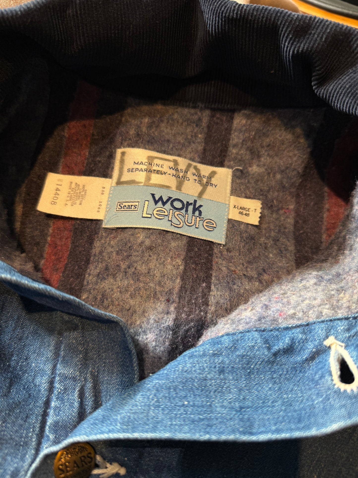 Sears Chore Jacket - XL