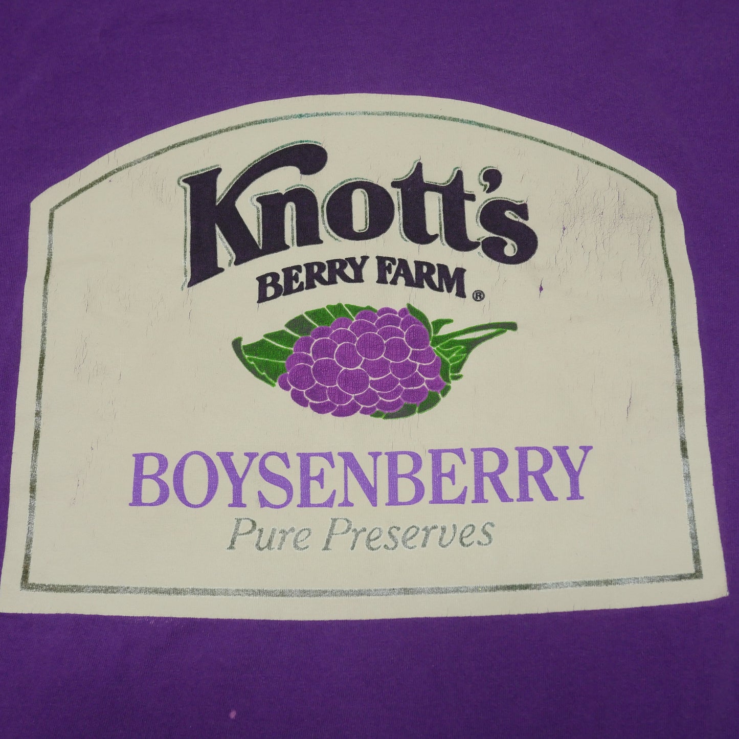 Knotts Berry Farm Boysenberry Shirt - XL