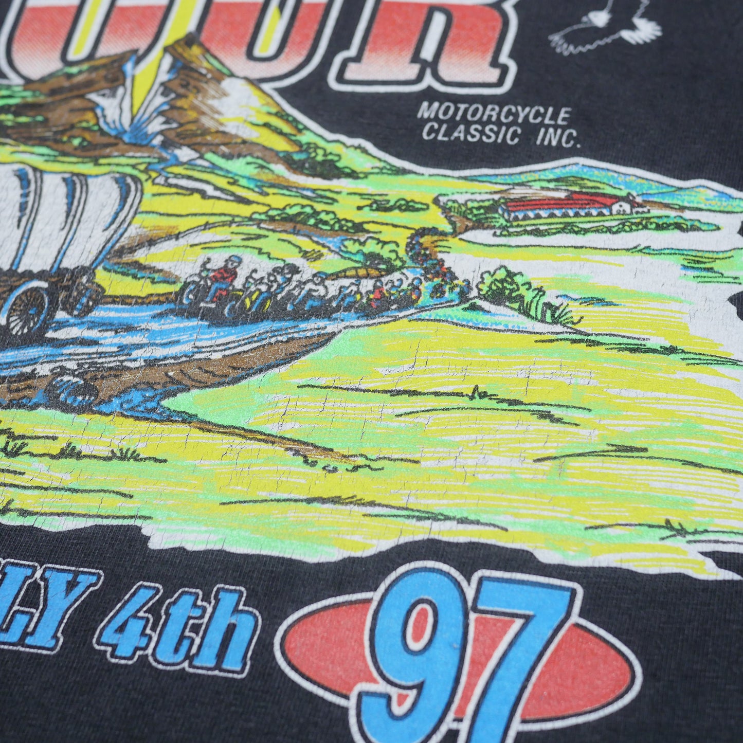 Gypsy Tour 1997 Hollister Shirt - Bolado Park Motorcycle Classic. - XL