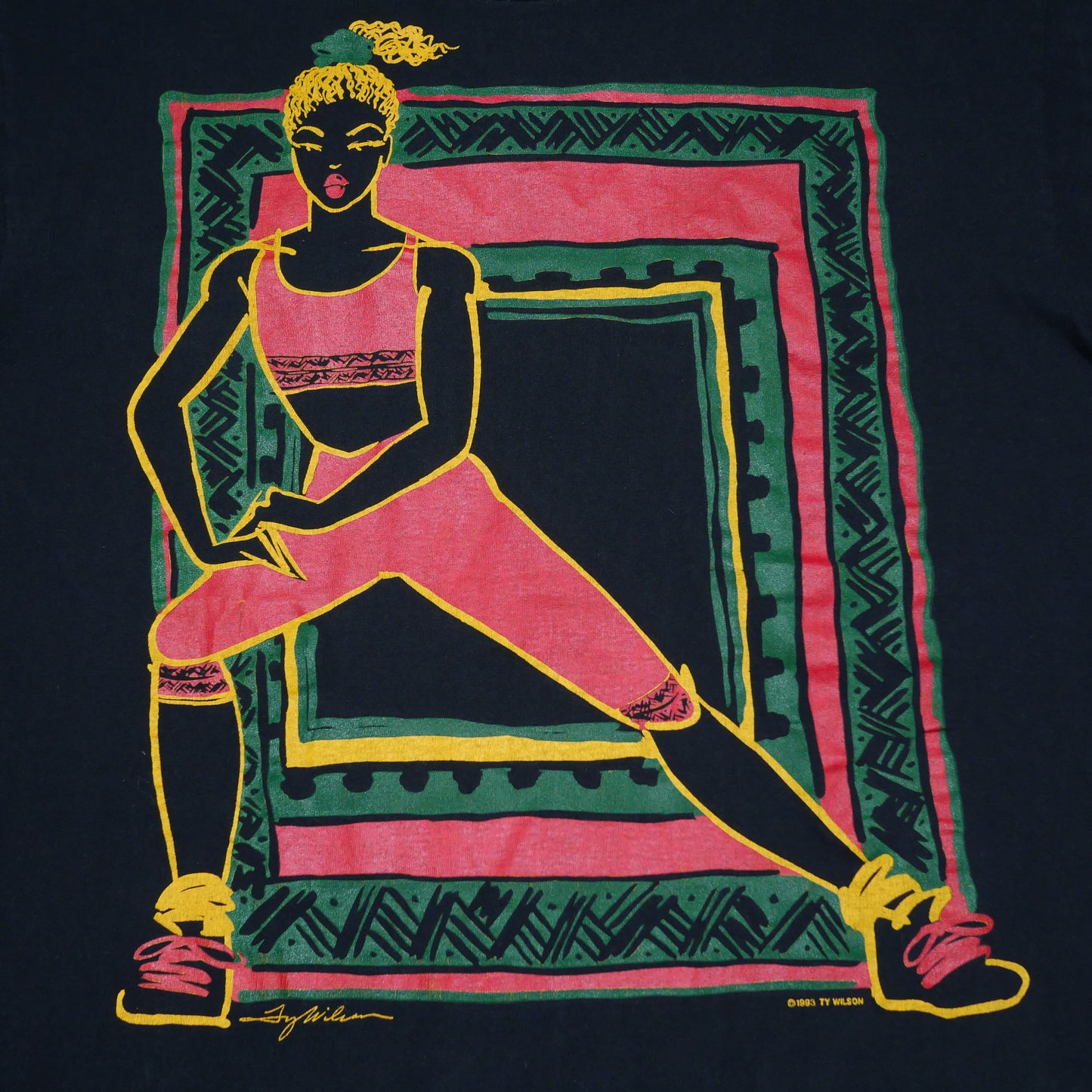 Ty Wilson Art 2 Wear Aerobics Shirt - XL