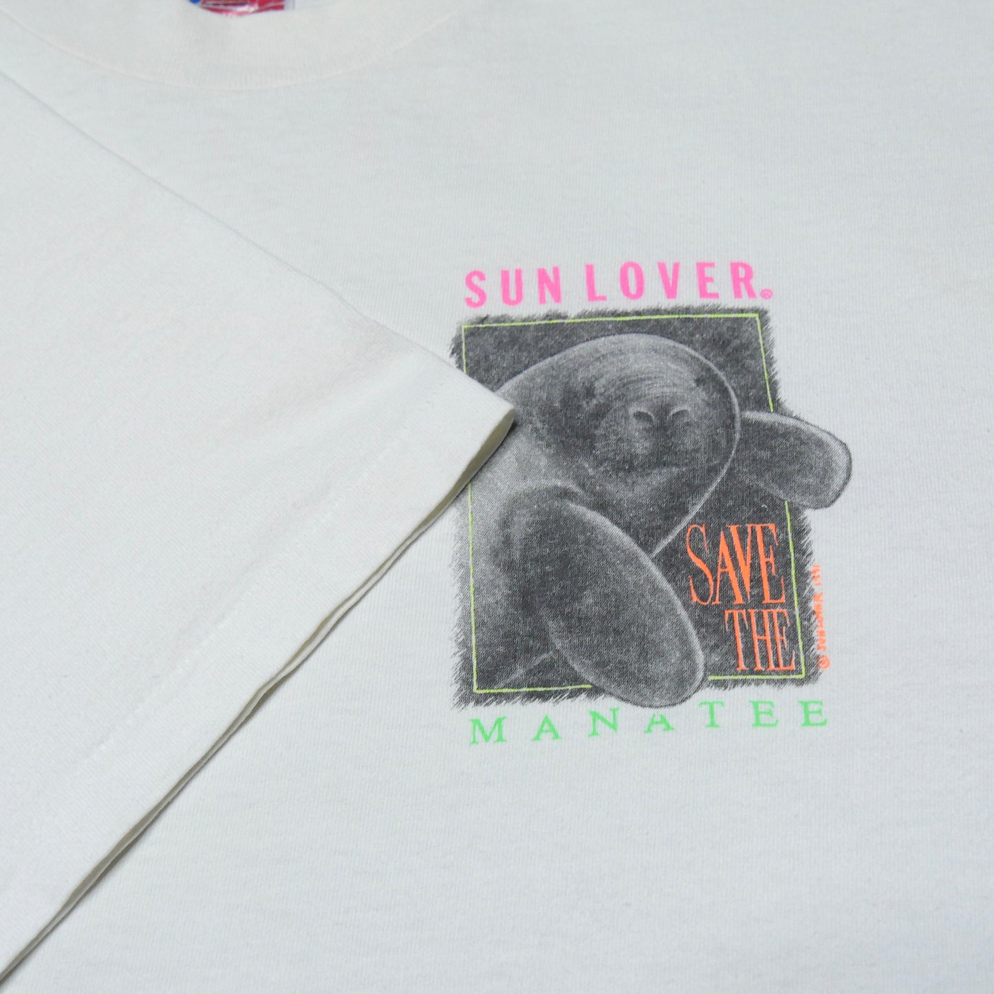 Save the Manatee Sunlover Shirt - Large