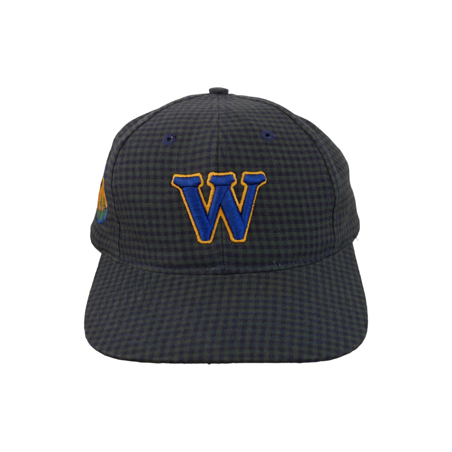 WINS University Plaid Strapback