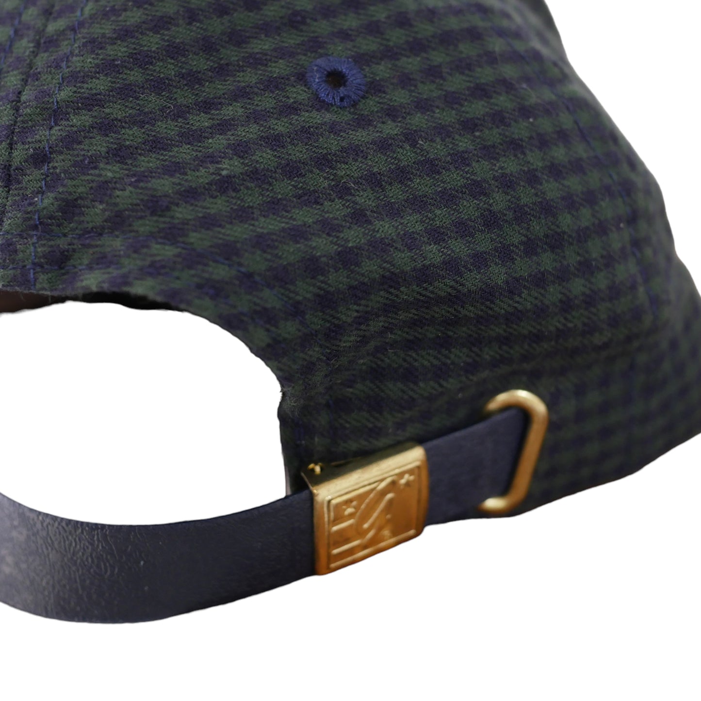 WINS University Plaid Strapback