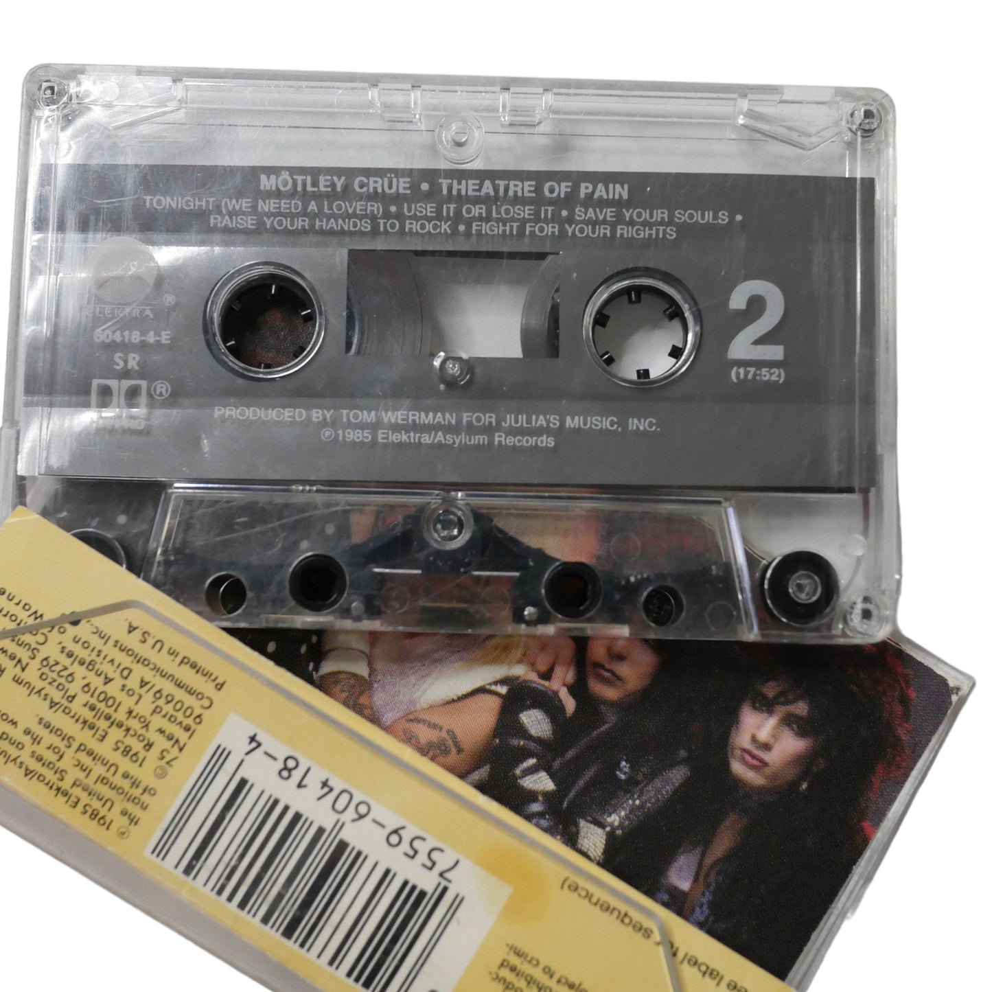 Motley Crue Theatre Of Pain Cassette