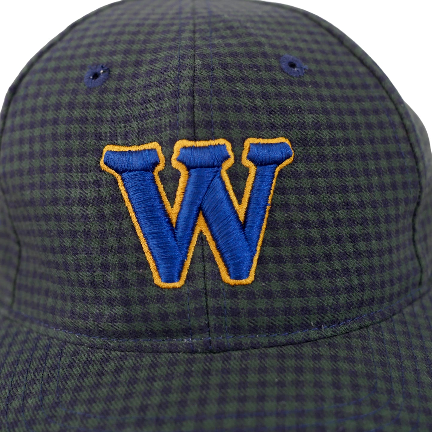 WINS University Plaid Strapback