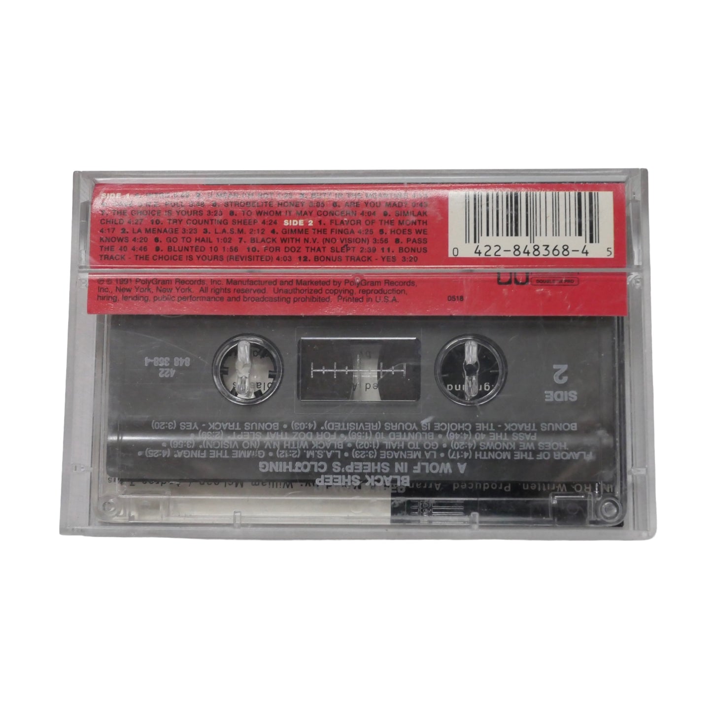 Black Sheep A Wolf in Sheep’s Clothing Cassette