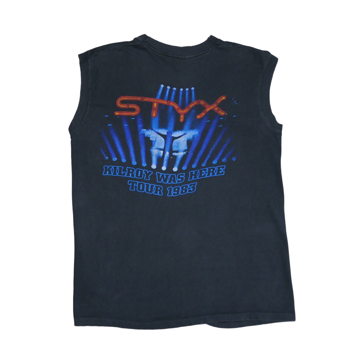Styx Kilroy Was Here Tour 1983 Shirt - Small