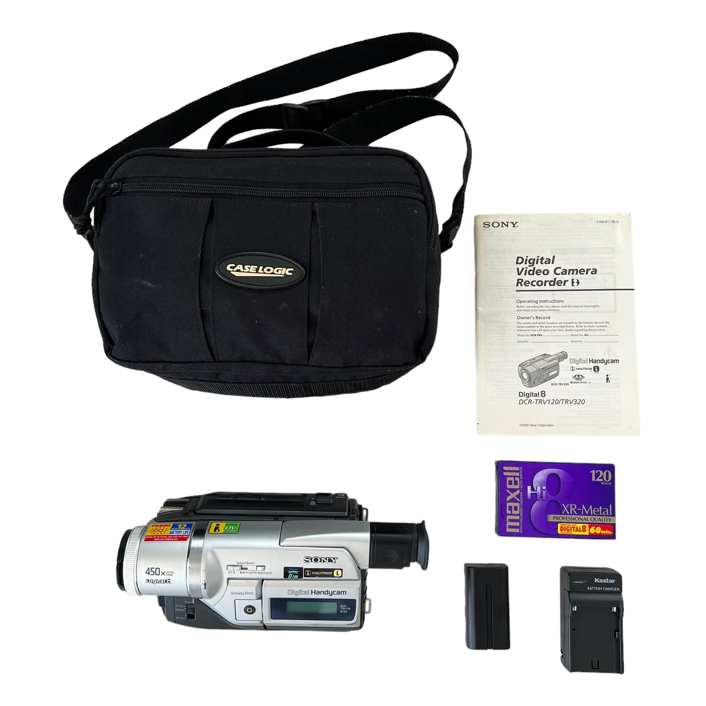 Sony Handycam TRV-120 Digital 8 Video Camera