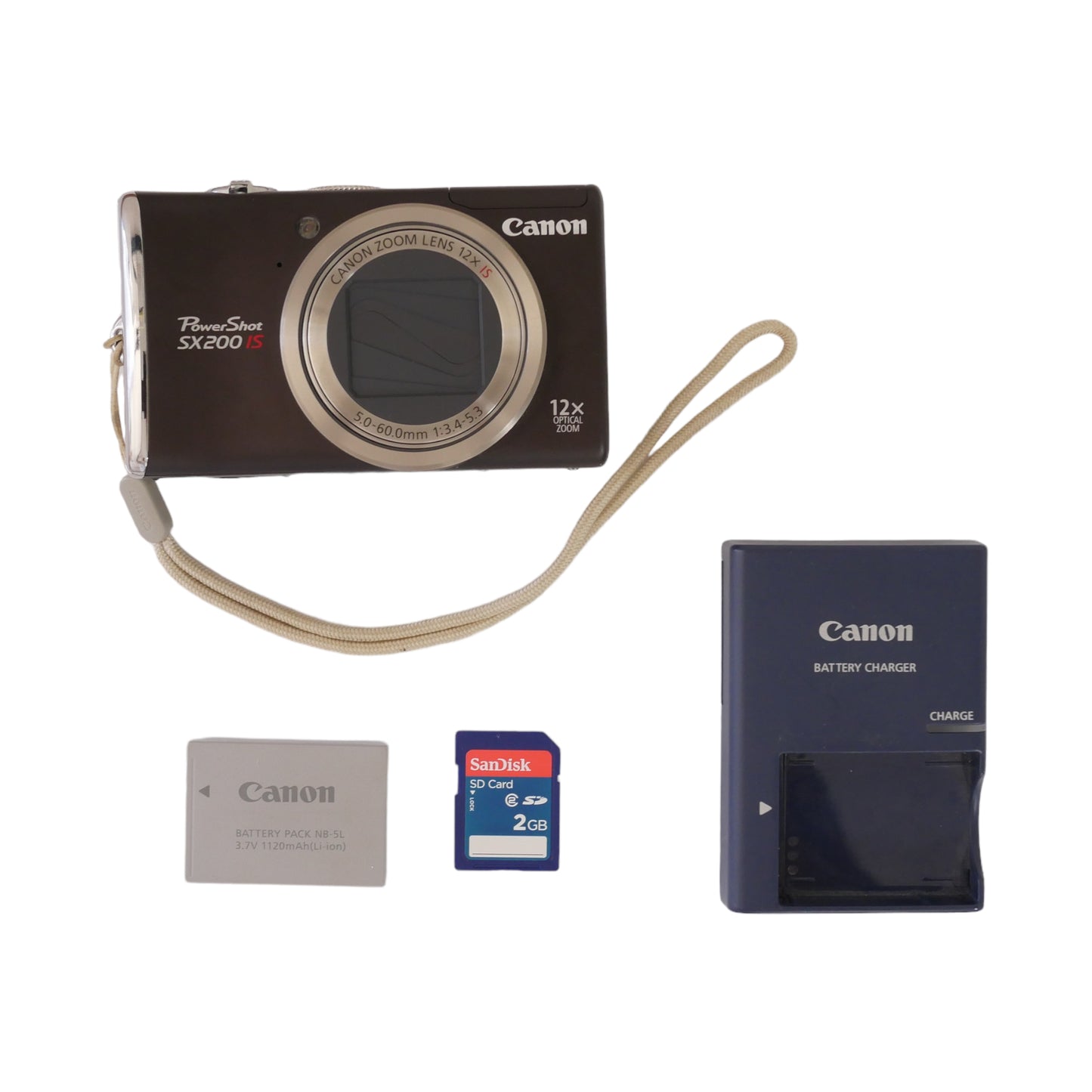 Canon Powershot SX200 IS 12.1 Megapixel Digital Camera