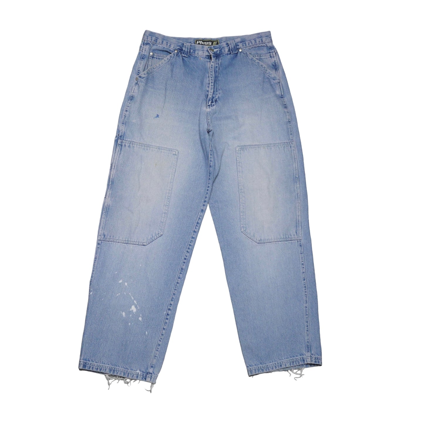 Plugg Double Knee Denim Jeans - 36