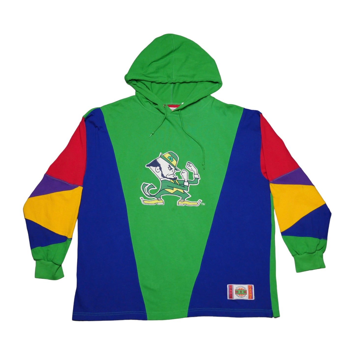 In the Paint Notre Dame Hooded Longsleeve - XL