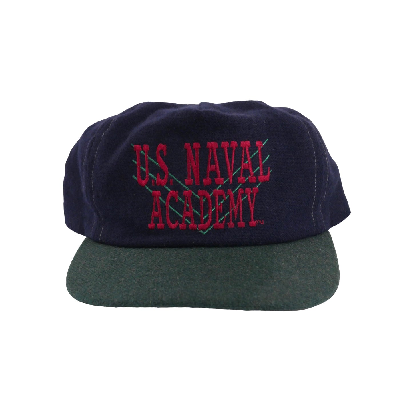 US Naval Academy Wool Strapback Hat