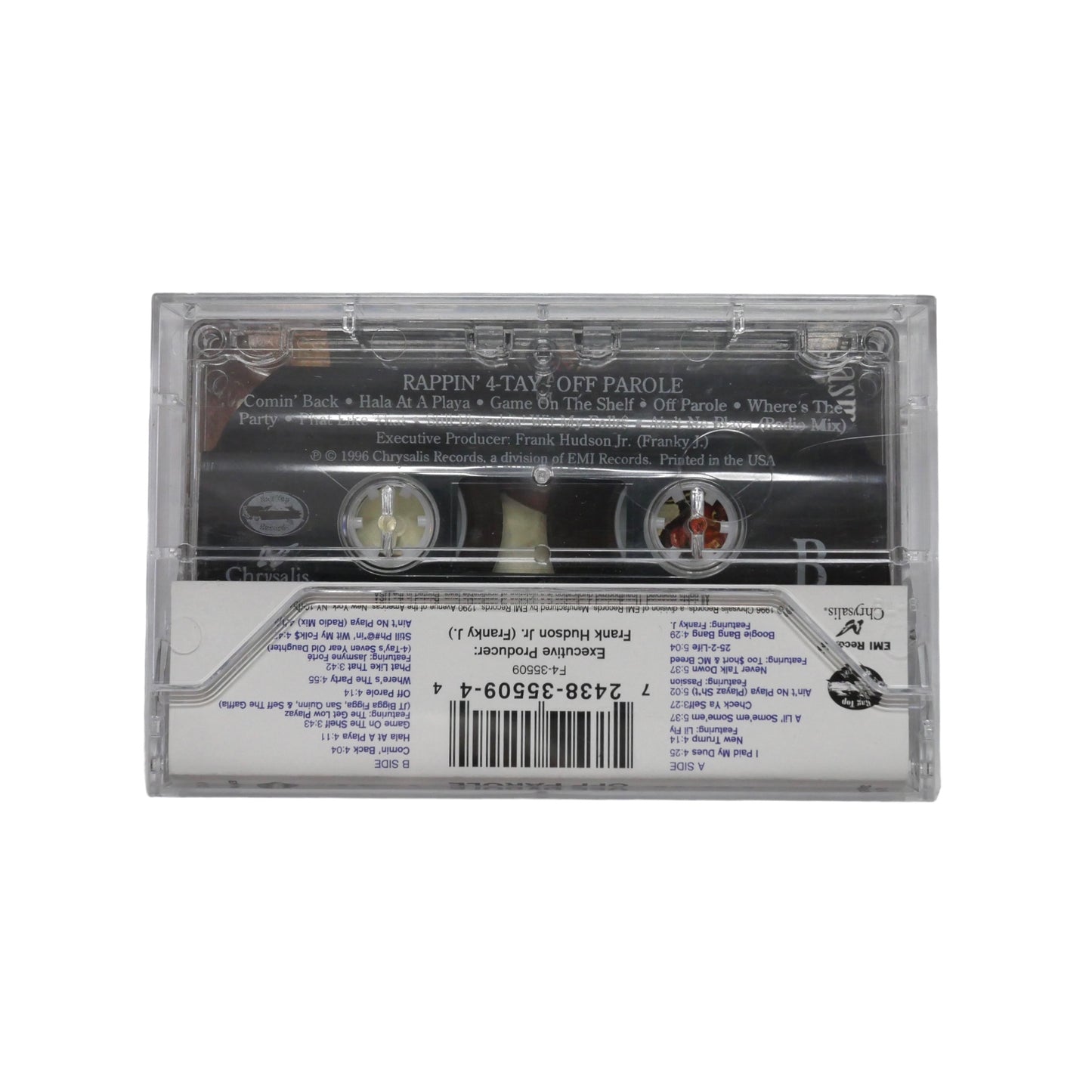 Rappin 4 Tay On Parole Cassette Tape