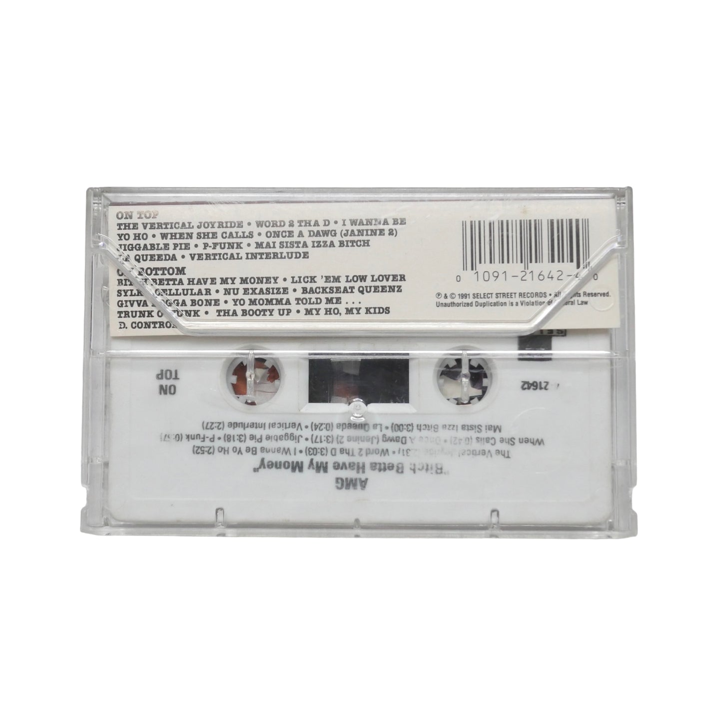 AMG Bitch Better Have My Money Cassette