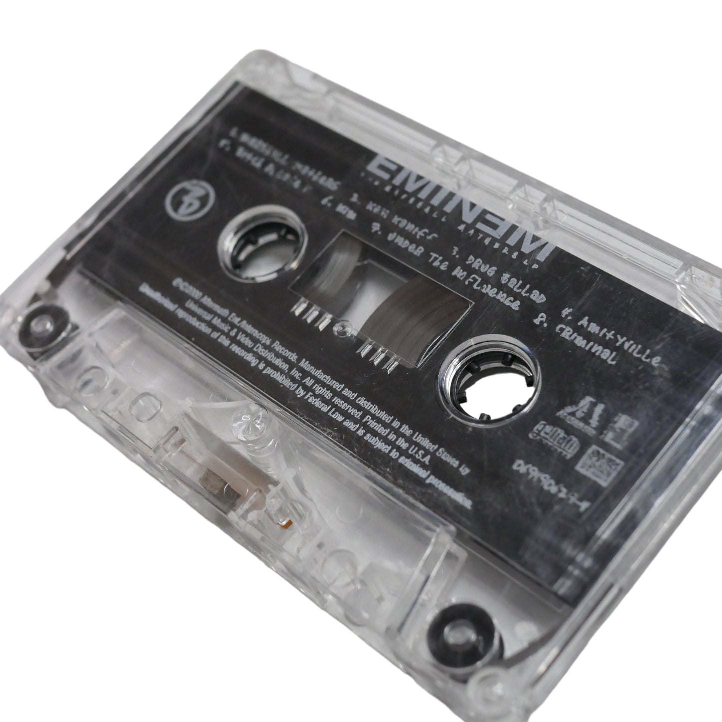 Eminem The Marshall Mathers LP Cassette