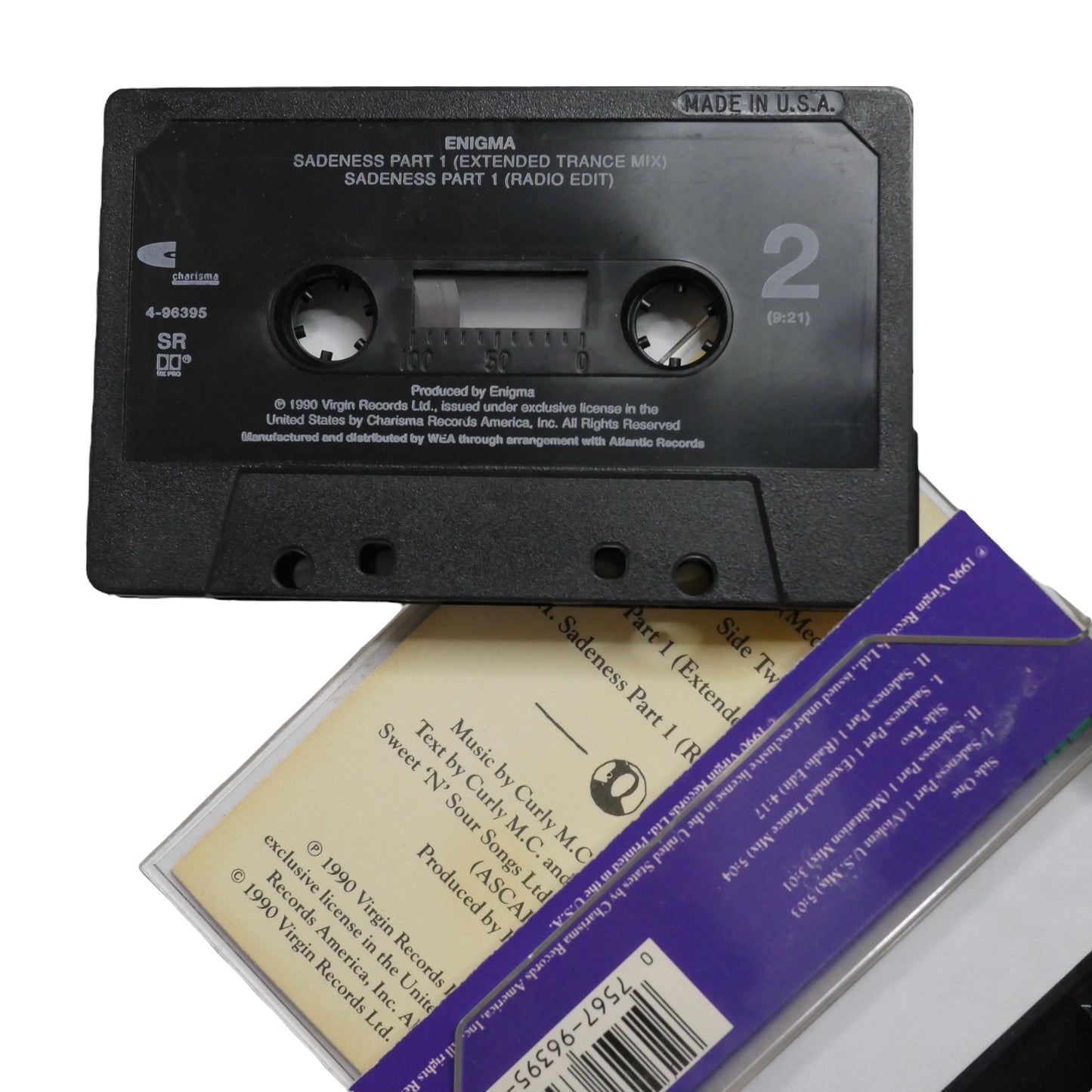 Enigma Sadness Part 1 Cassette