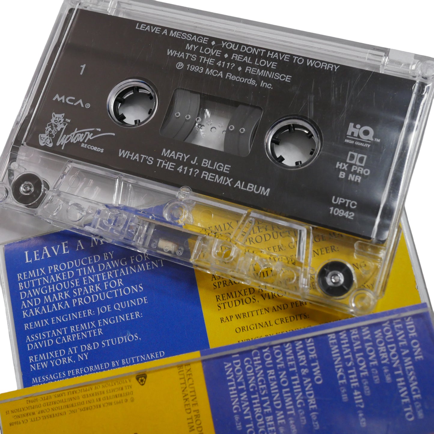 Mary J Blige 'What’s the 411? Remix' Cassette
