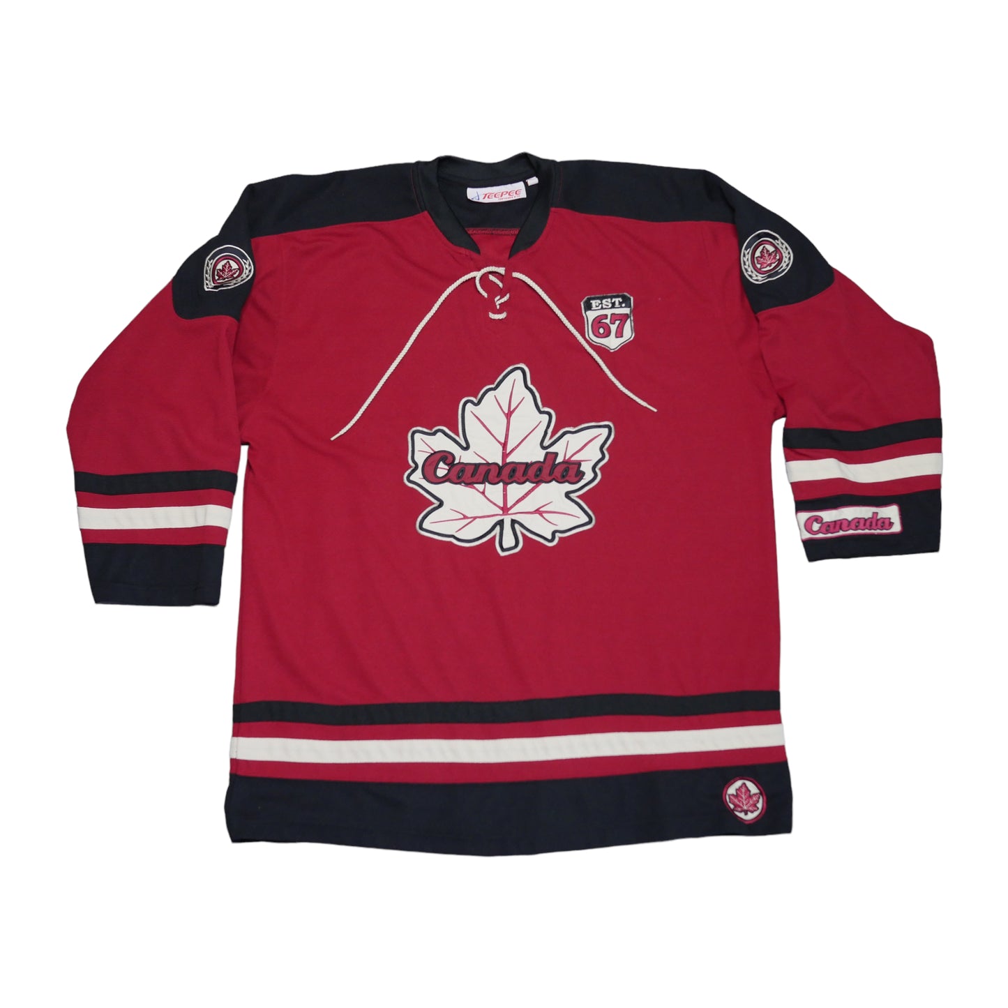 Canada Maple Leaf Hockey Jersey - Medium