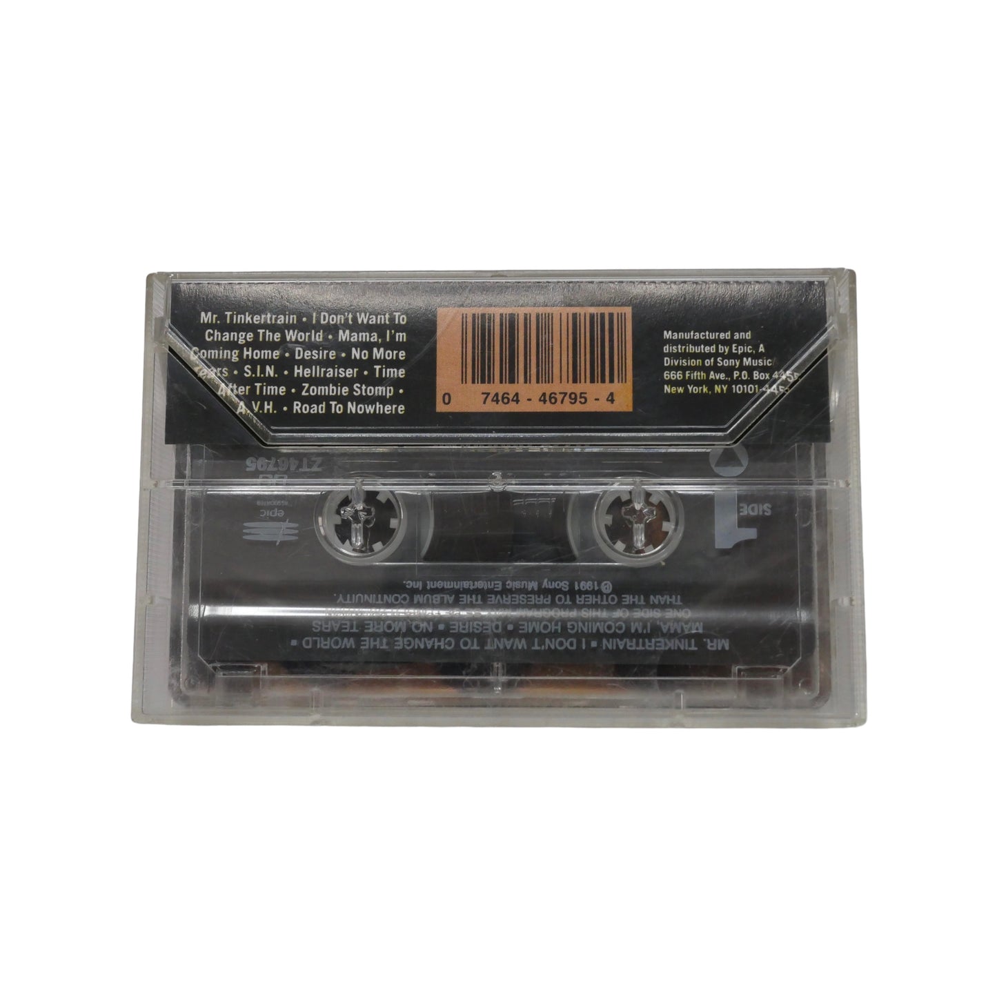 Ozzy Osbourne No More Tears Cassette