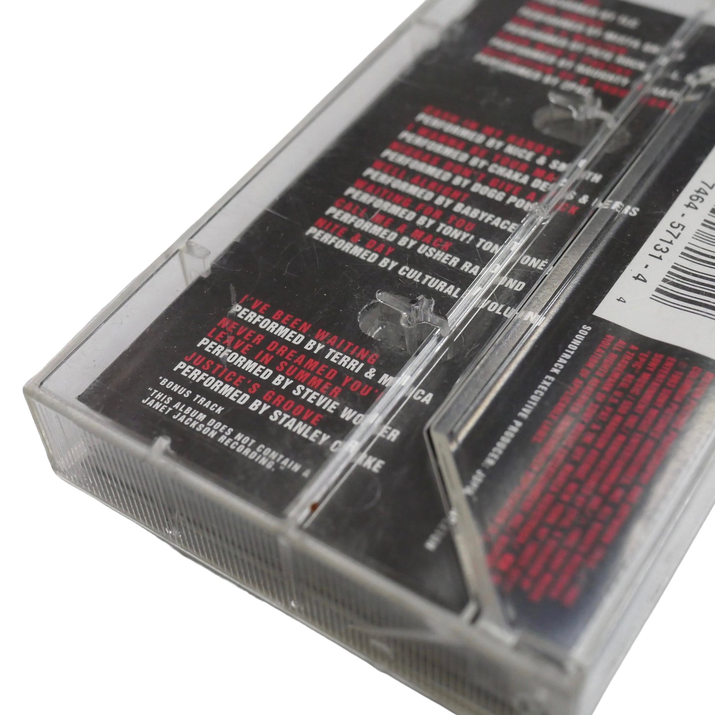 Poetic Justice Soundtrack Cassette