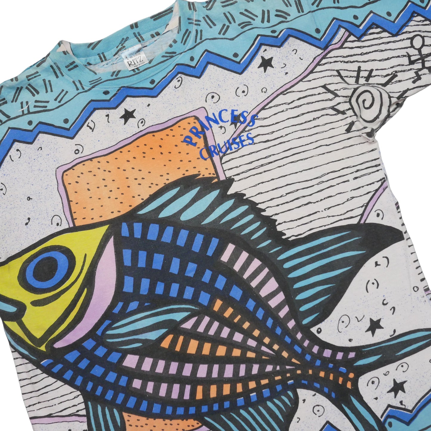 Princess Cruises All Over Print Shirt - Large