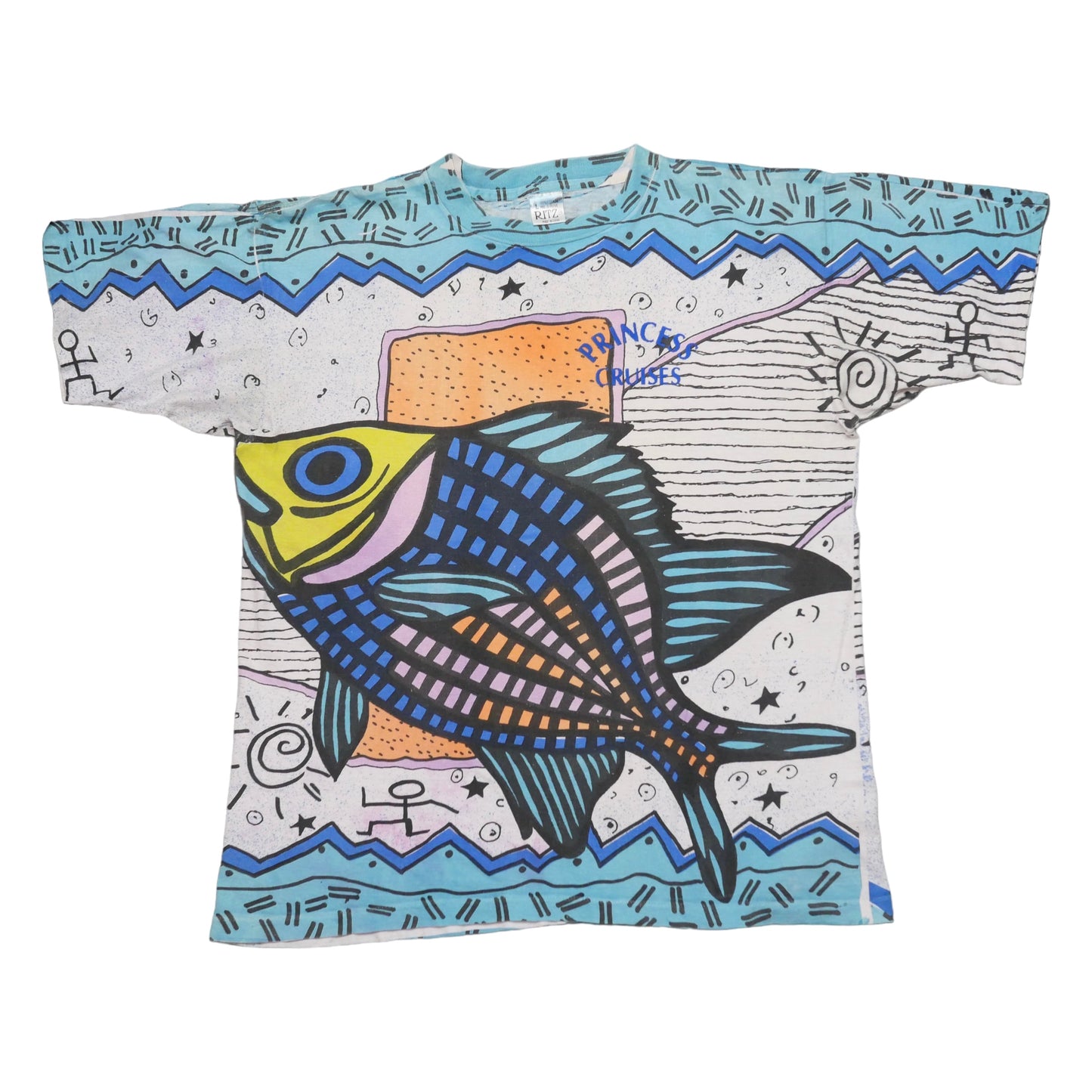 Princess Cruises All Over Print Shirt - Large