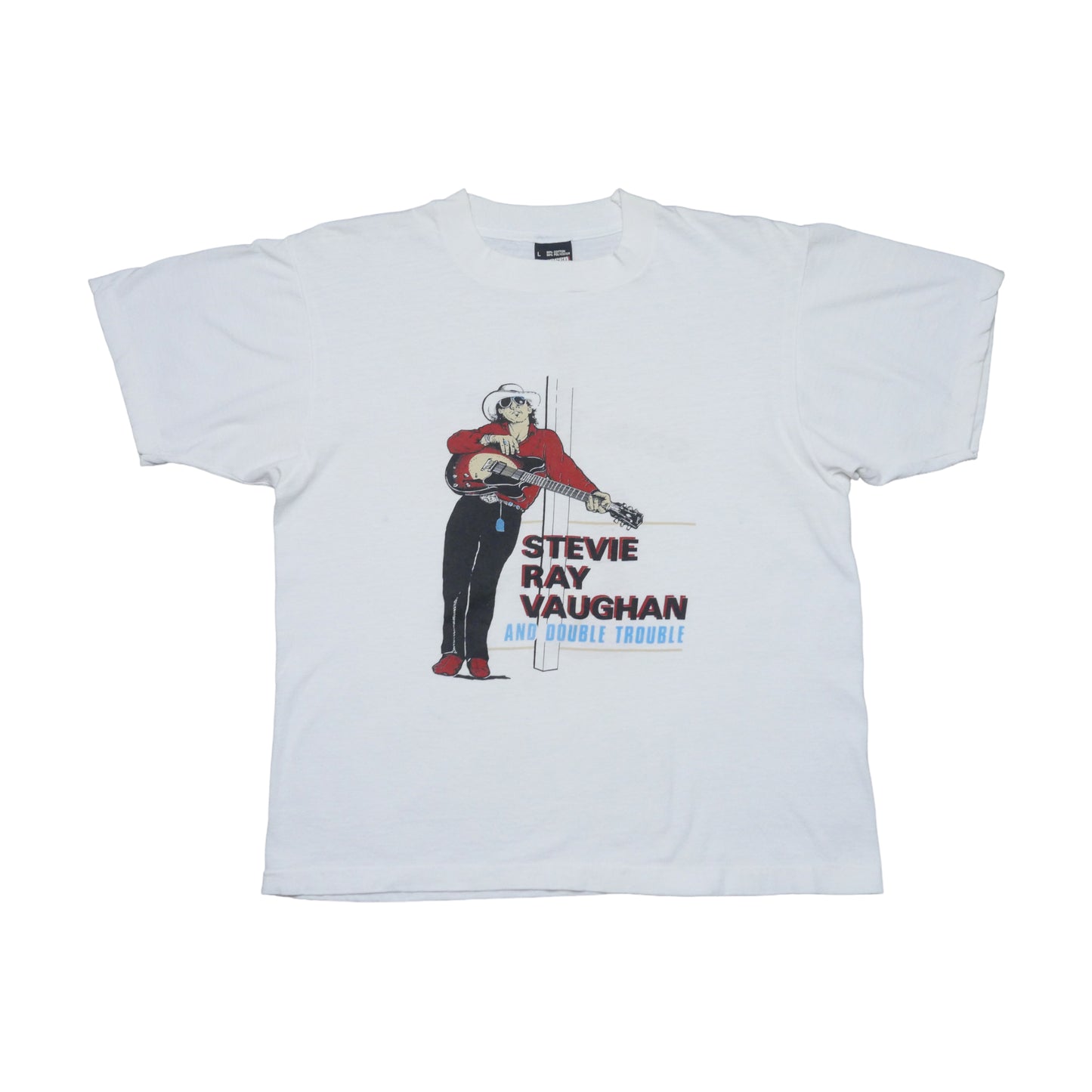 Stevie Ray Vaughan and Double Trouble Soul to Soul 86 Tour Shirt - Large