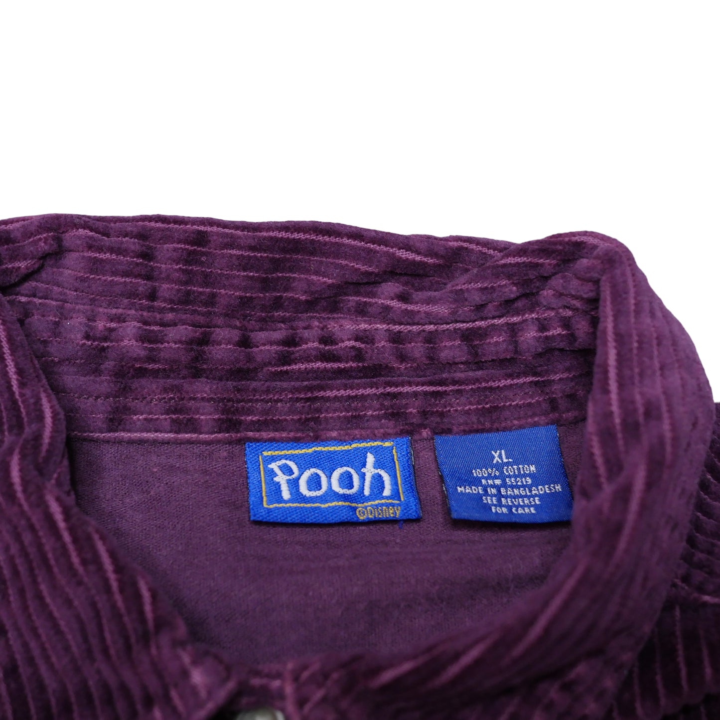 Winnie The Pooh Corduroy Shirt - XL