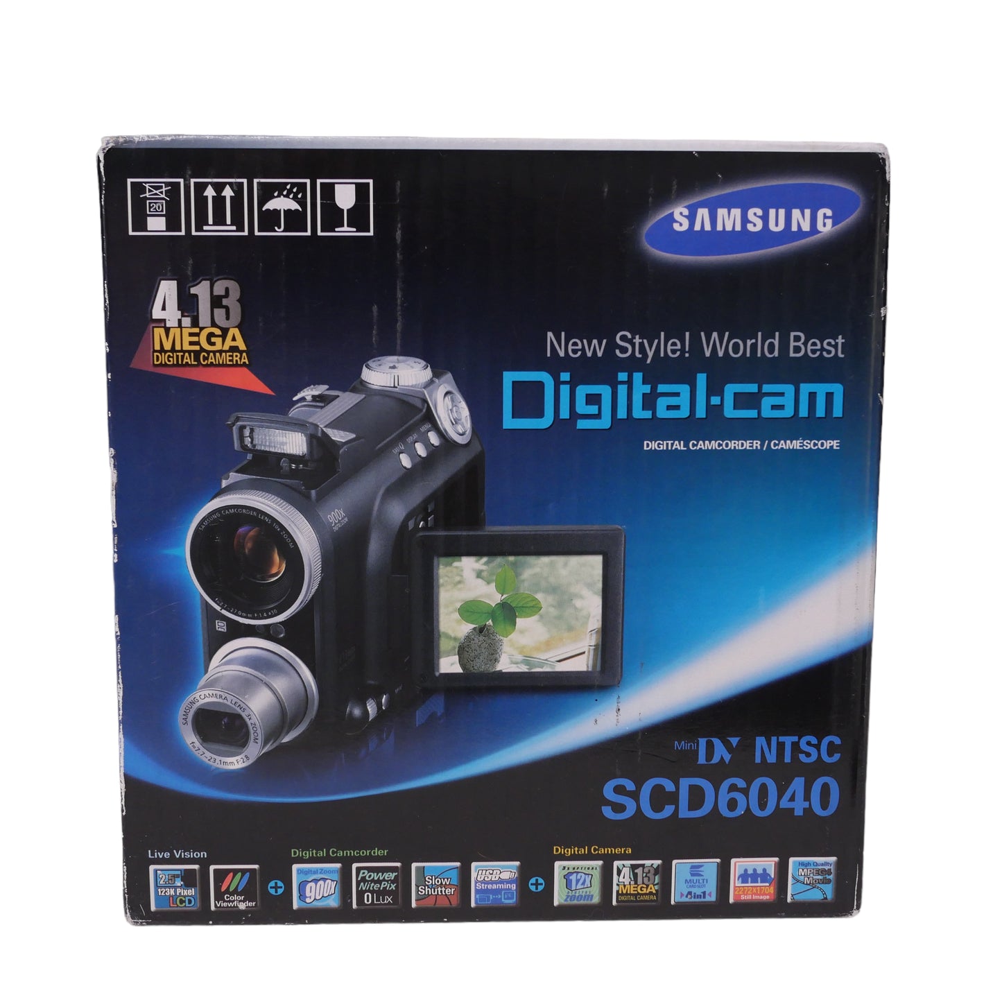 Samsung Duocam SCD6040 Mini DV Camcorder