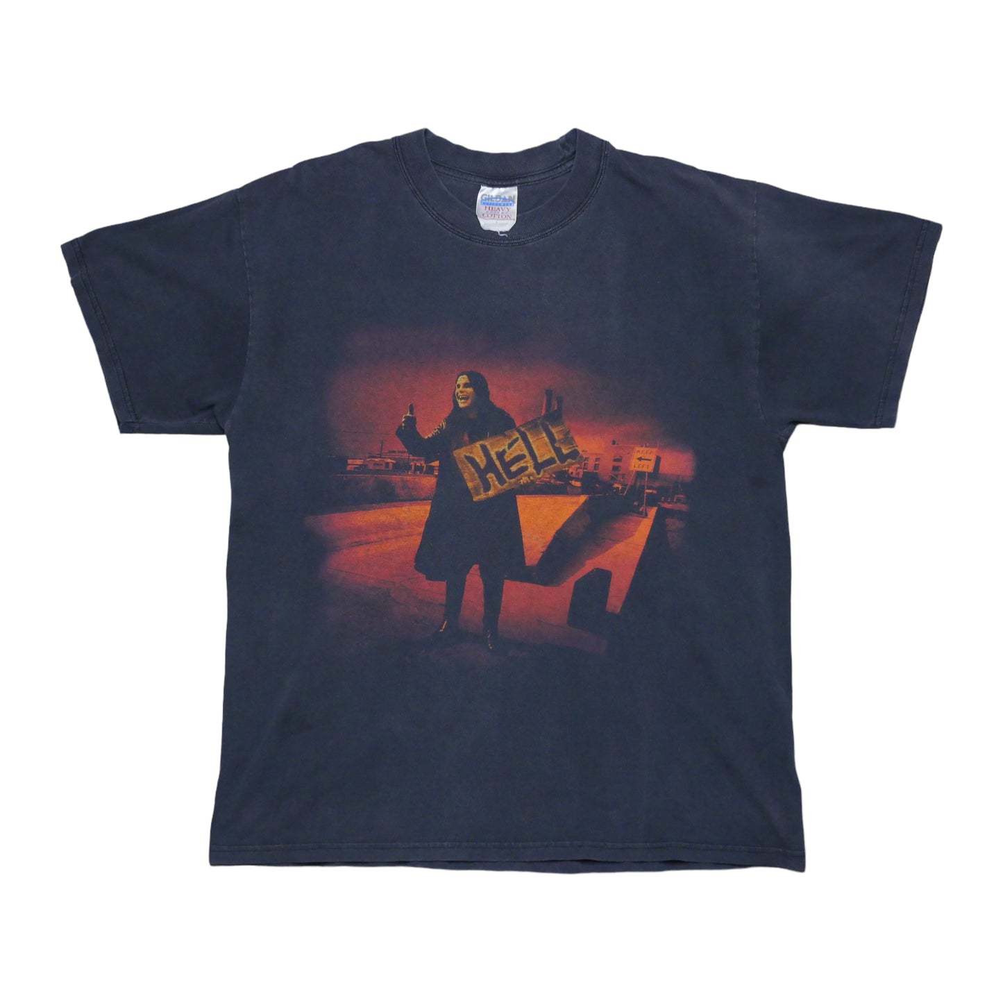 Ozzy Osbourne Hell Hitchhiking Shirt - Large