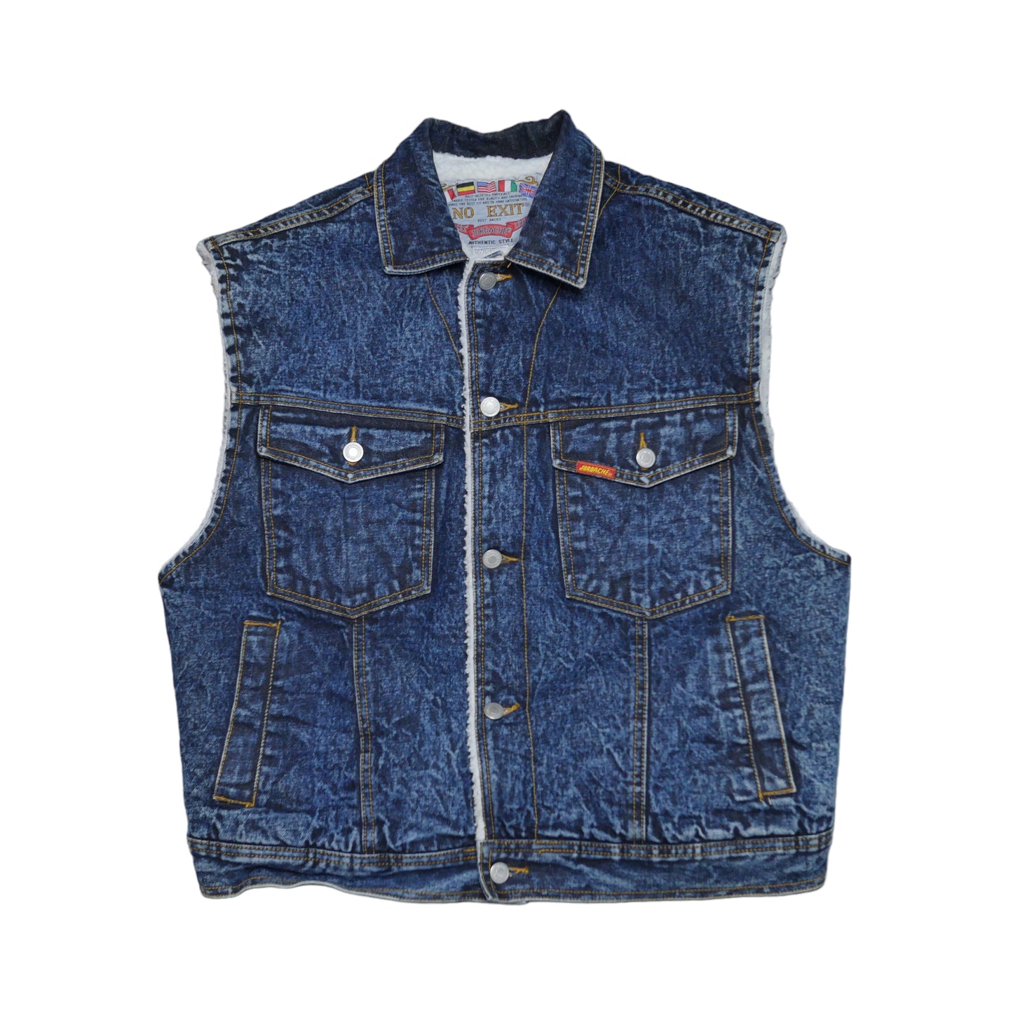 Jordache Denim Sherpa Vest - XL