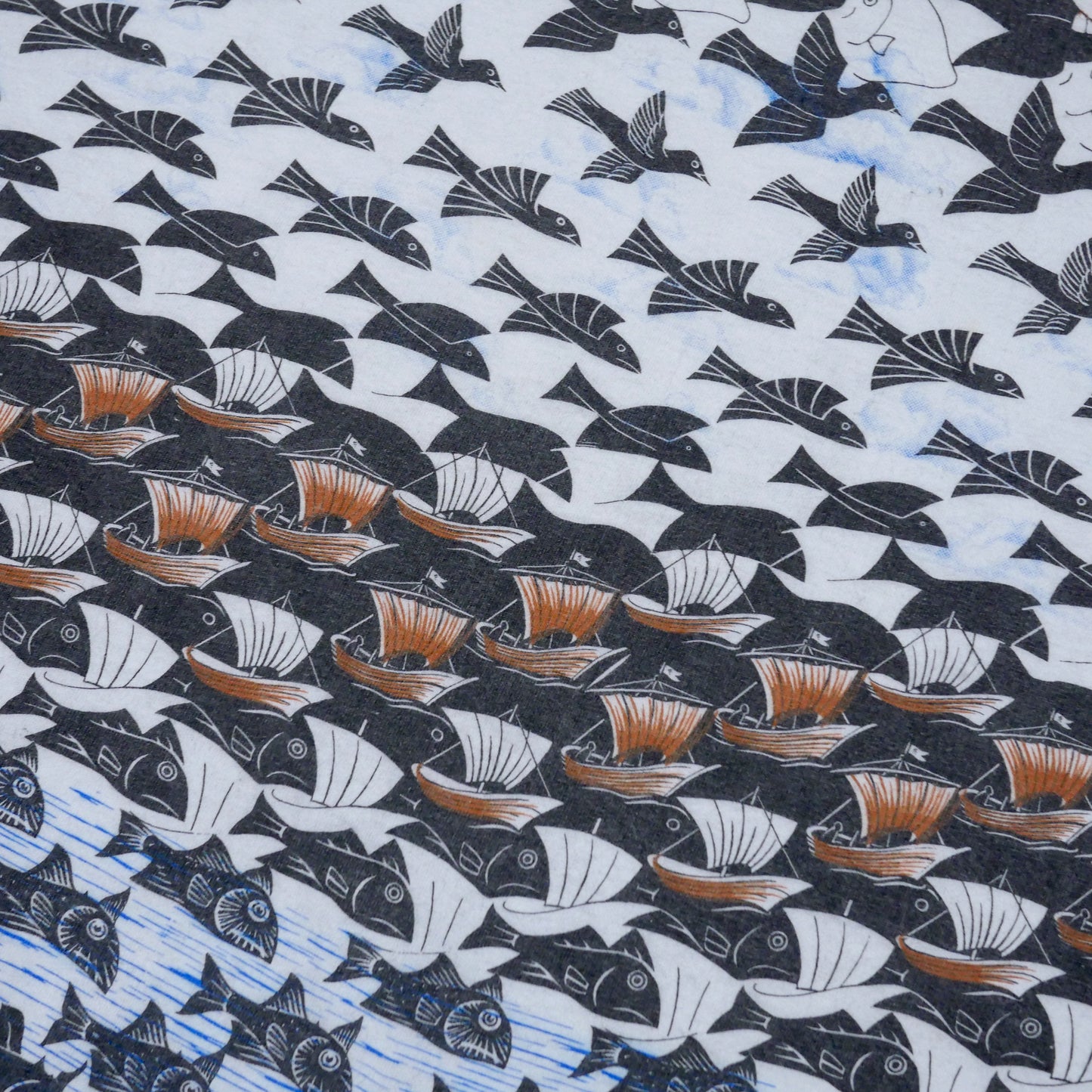 MC Escher All Over Print Shirt - Large