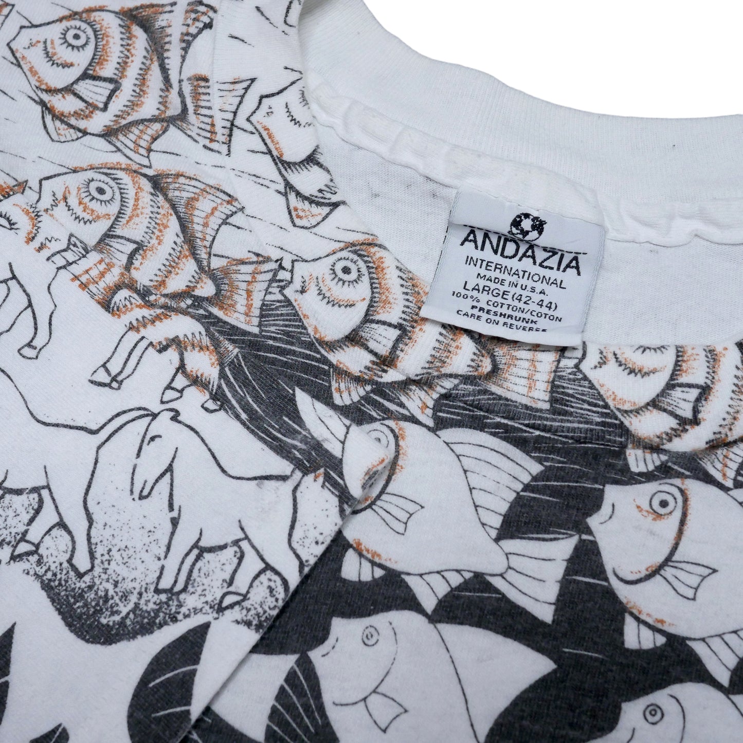 MC Escher All Over Print Shirt - Large