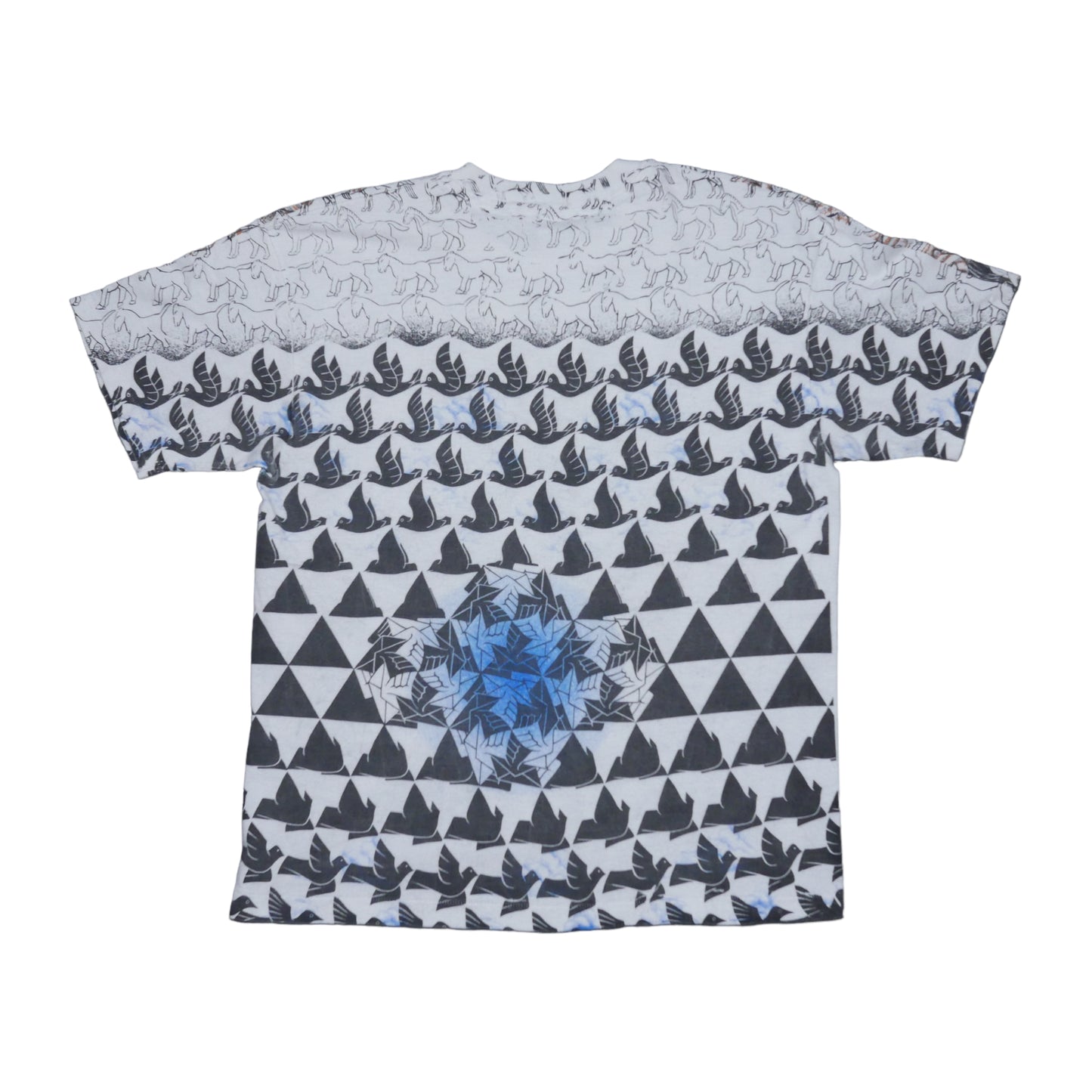 MC Escher All Over Print Shirt - Large