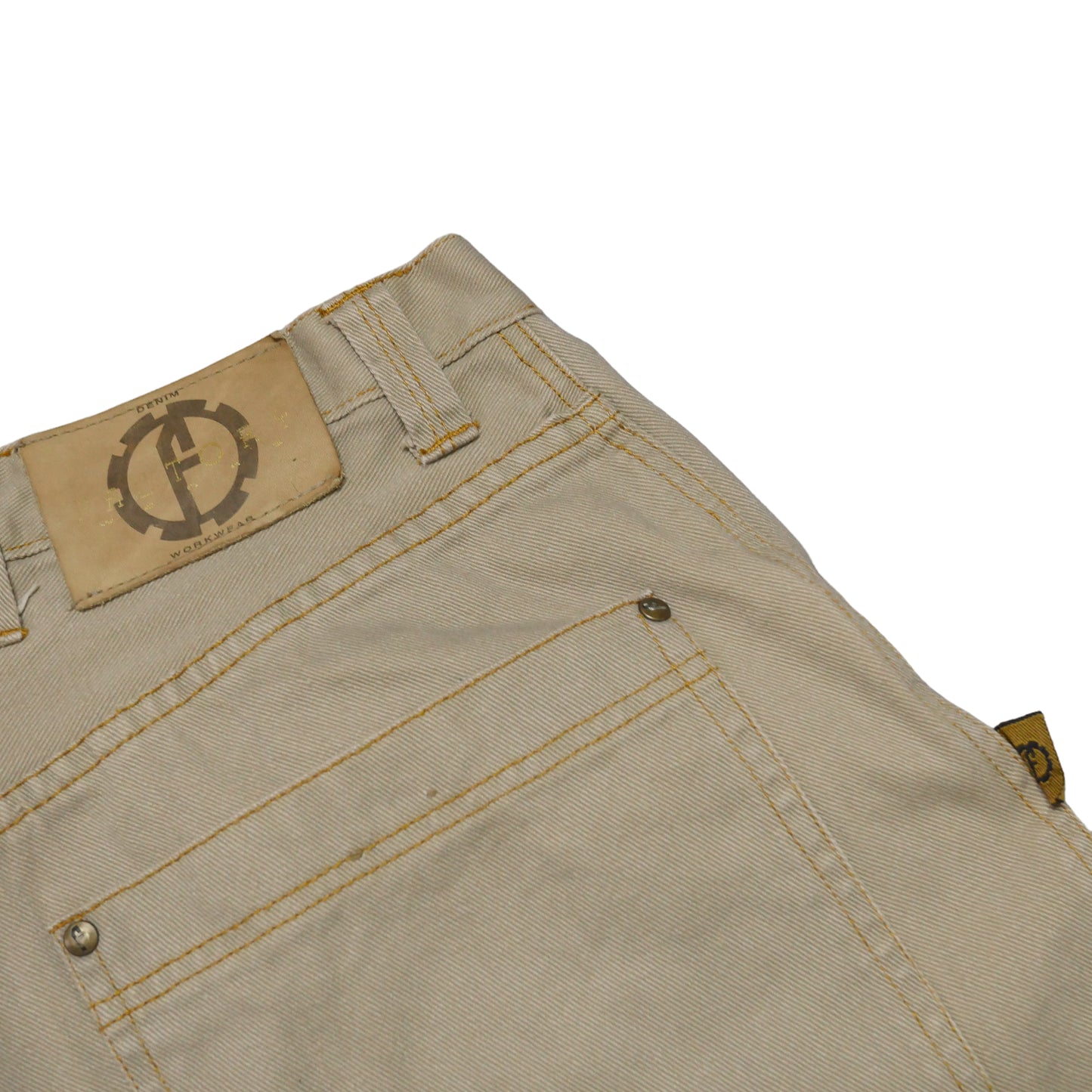 Factory Works Denim Shorts - 31