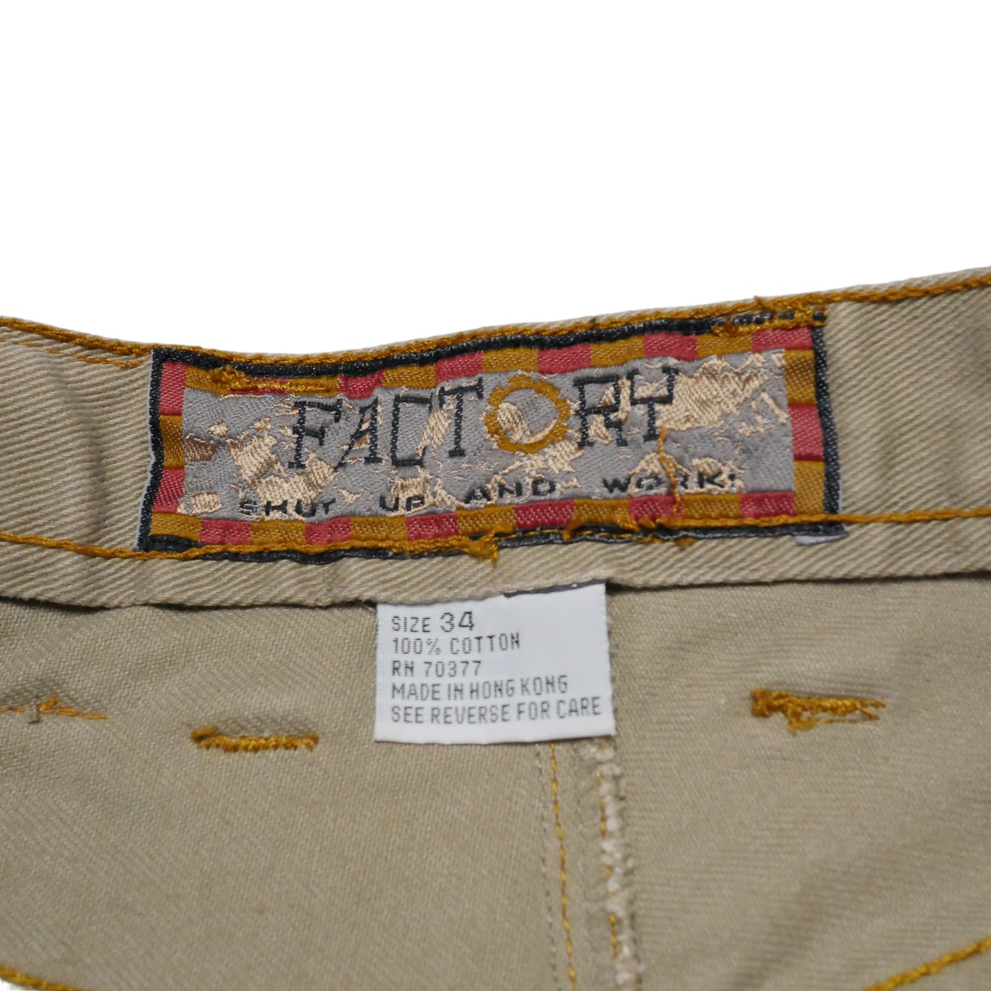 Factory Works Denim Shorts - 31