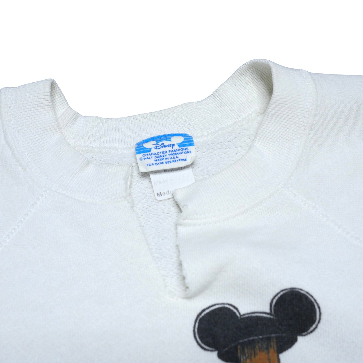 Disney Goofy Self Portrait Chopped Sweatshirt - Medium