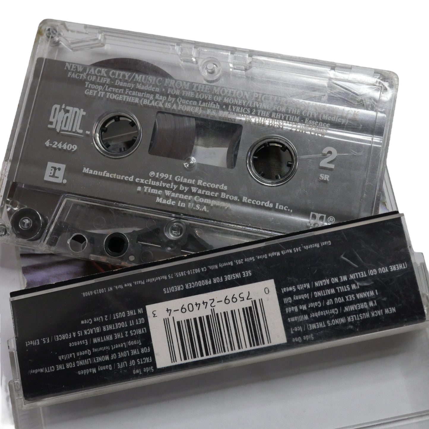 New Jack City Soundtrack Cassette