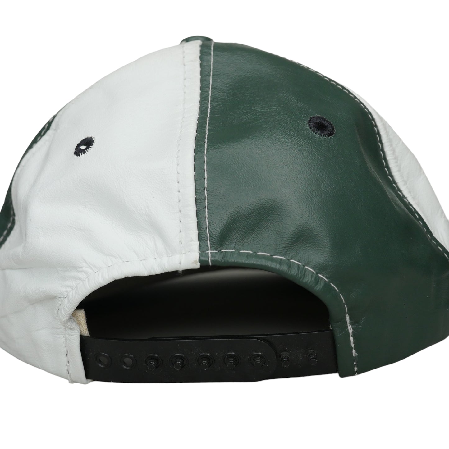 Greenbay Packers Leather Snapback Hat