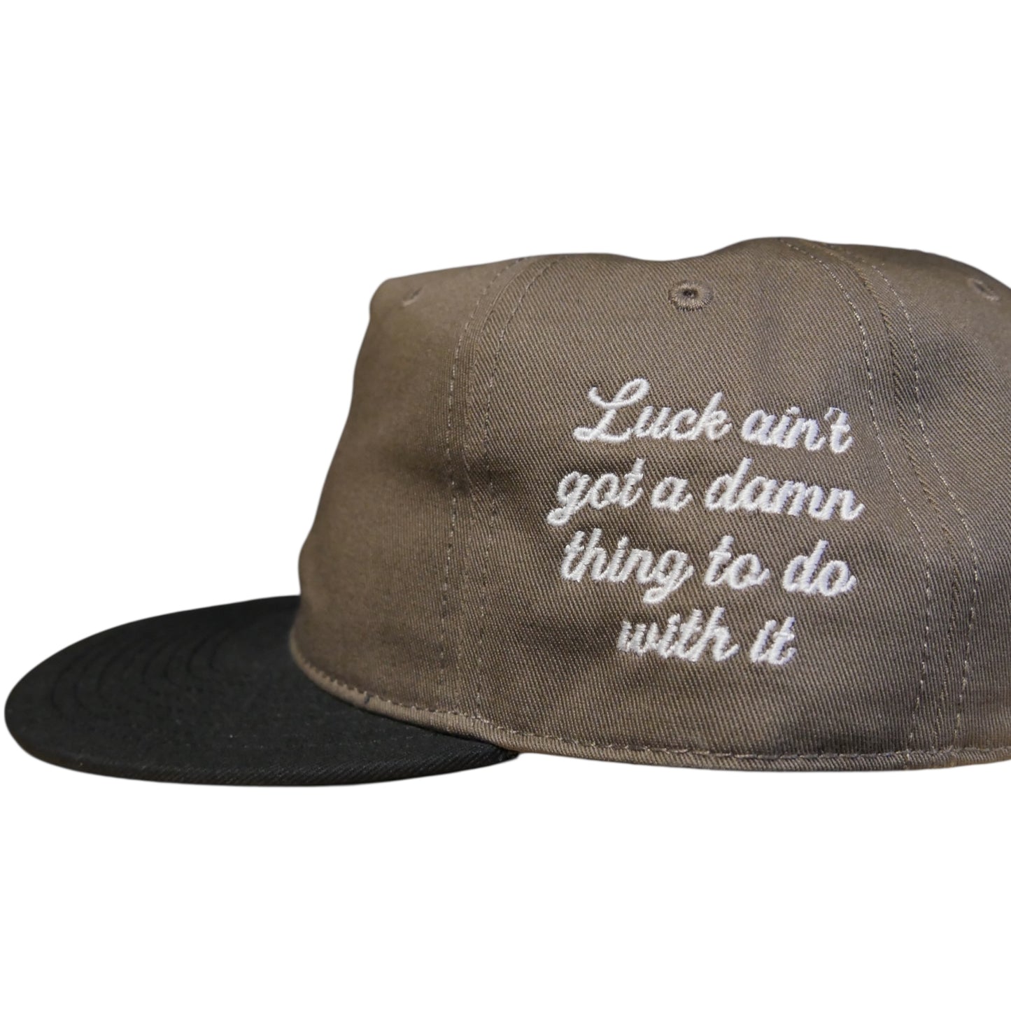WINS DIce Snapback - Brown/Black