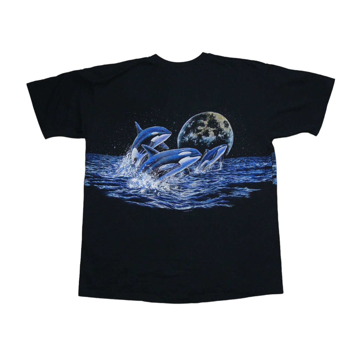 Killer Whale San Diego Wrap Around Print Shirt - XL