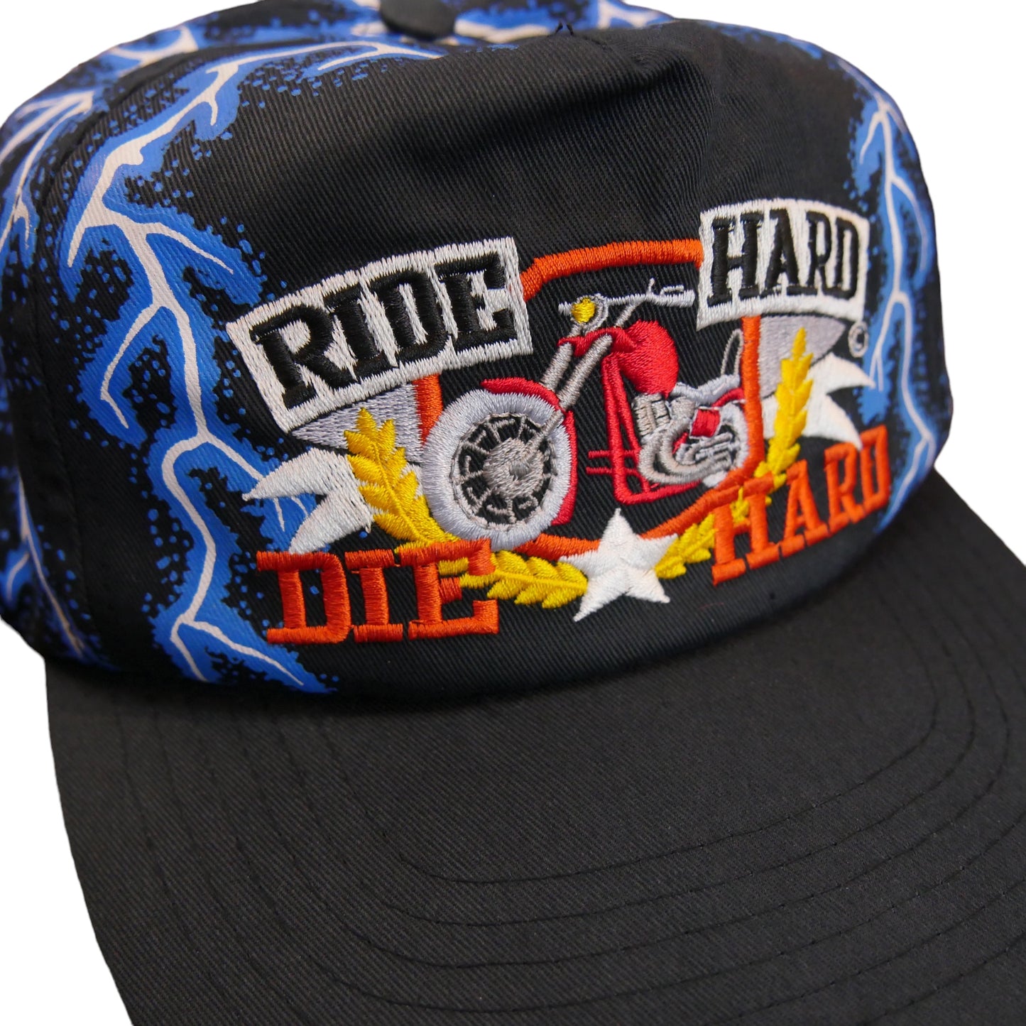 Ride Hard Die Hard Motorcycle American Thunder Snapback