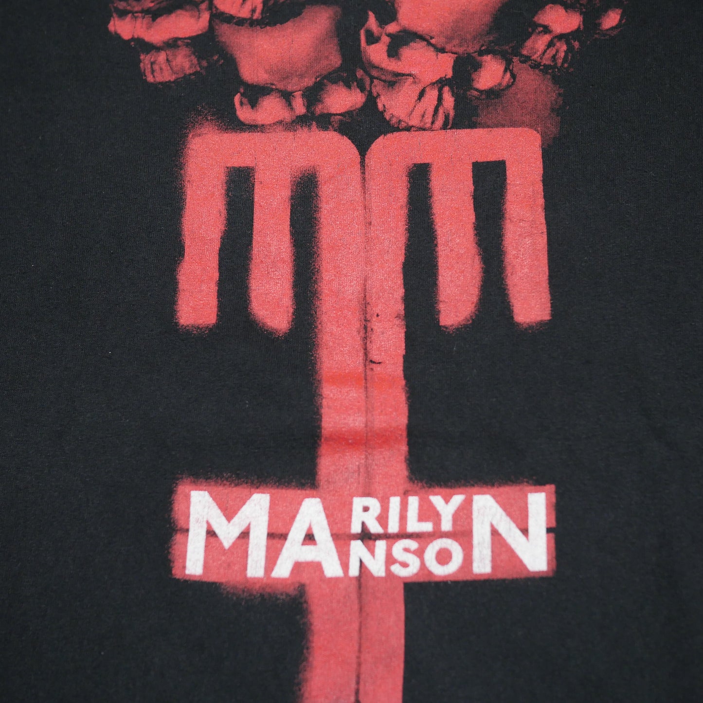 Marilyn Manson The High End Of Low Skulls Shirt - Small