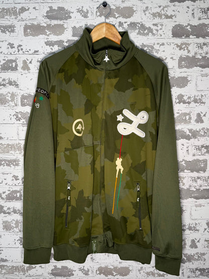 LRG Camo Track Jacket Y2K- XL