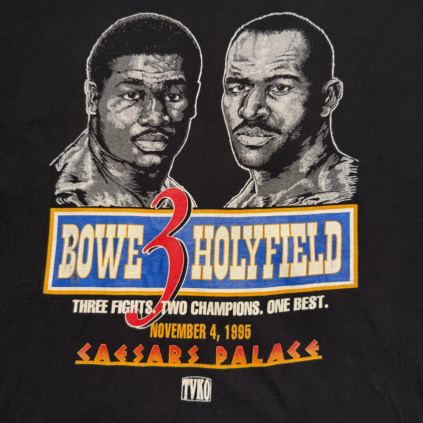 Bowe vs Holyfield Championship Shirt - XL