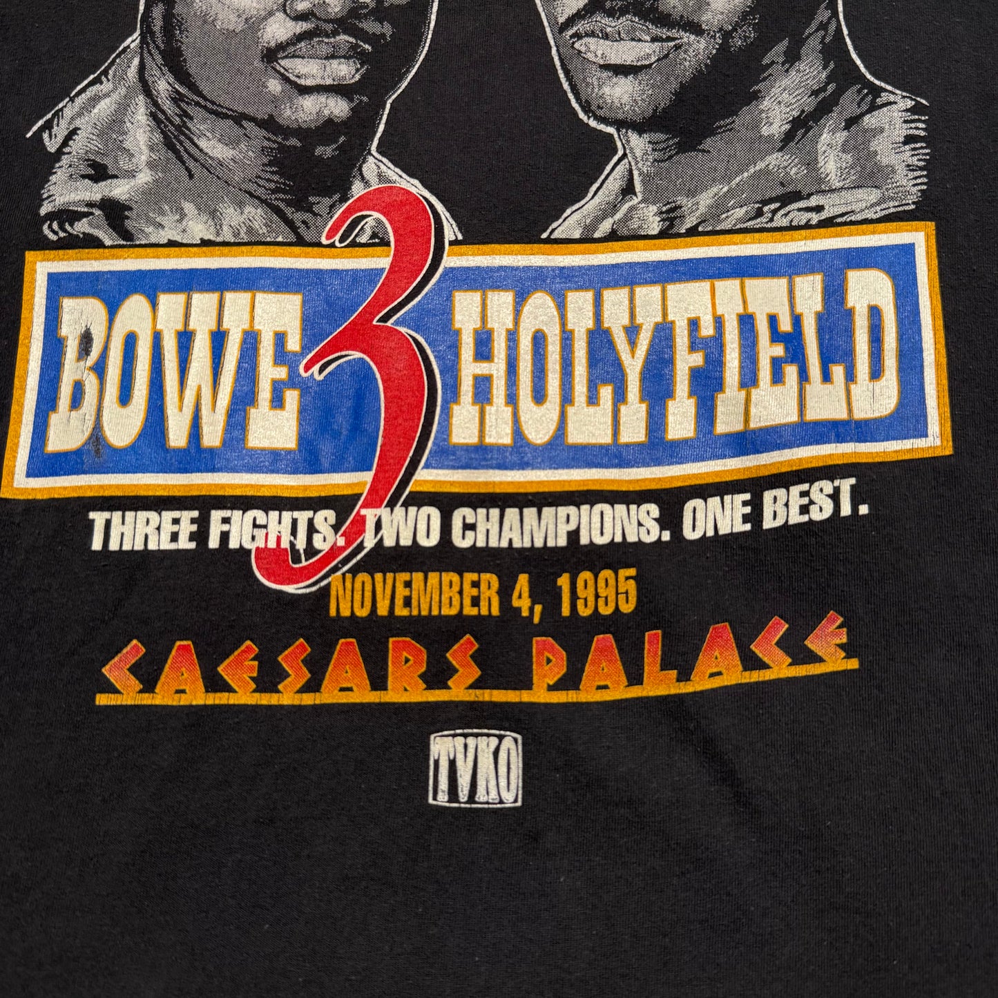 Bowe vs Holyfield Championship Shirt - XL