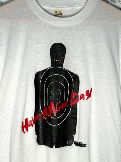 Have a Nice Day Target Practice Shirt - XL